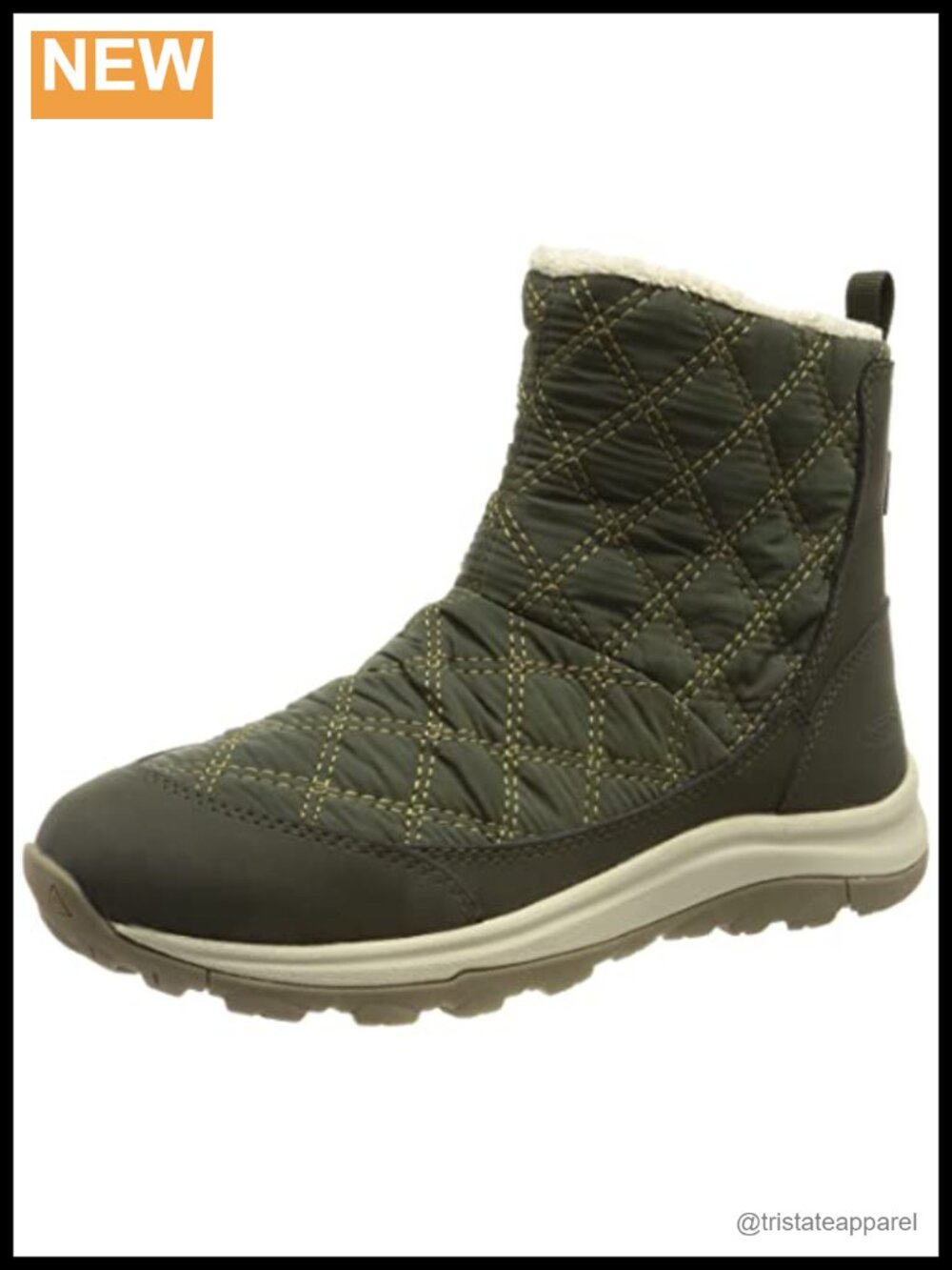 Terradora 2 Wintry Pull On Insulated Waterproof Snow Boots Slip-On Fleece Lining